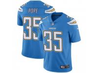 Limited Men's Troymaine Pope Los Angeles Chargers Nike Powder Vapor Untouchable Alternate Jersey - Blue