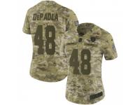 Limited Women's Andrew DePaola Oakland Raiders Nike 2018 Salute to Service Jersey - Camo
