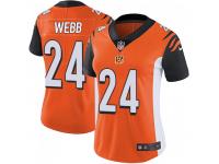 Limited Women's B.W. Webb Cincinnati Bengals Nike Vapor Untouchable Jersey - Orange