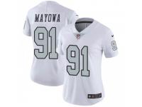 Limited Women's Benson Mayowa Oakland Raiders Nike Color Rush Jersey - White