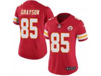 Limited Women's Davon Grayson Kansas City Chiefs Nike Team Color Vapor Untouchable Jersey - Red
