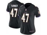 Limited Women's De'Lance Turner Baltimore Ravens Nike Alternate Vapor Untouchable Jersey - Black