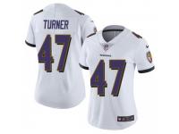 Limited Women's De'Lance Turner Baltimore Ravens Nike Vapor Untouchable Jersey - White