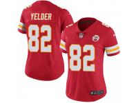 Limited Women's Deon Yelder Kansas City Chiefs Nike Team Color Vapor Untouchable Jersey - Red