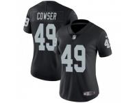 Limited Women's James Cowser Oakland Raiders Nike Team Color Vapor Untouchable Jersey - Black