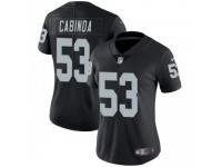Limited Women's Jason Cabinda Oakland Raiders Nike Team Color Vapor Untouchable Jersey - Black