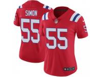Limited Women's John Simon New England Patriots Nike Vapor Untouchable Alternate Jersey - Red