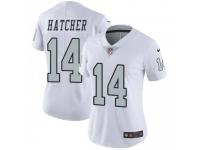 Limited Women's Keon Hatcher Oakland Raiders Nike Color Rush Jersey - White
