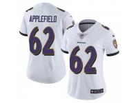Limited Women's Marcus Applefield Baltimore Ravens Nike Vapor Untouchable Jersey - White