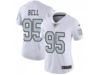 Limited Women's Quinton Bell Oakland Raiders Nike Color Rush Jersey - White