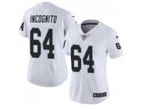 Limited Women's Richie Incognito Oakland Raiders Nike Vapor Untouchable Jersey - White