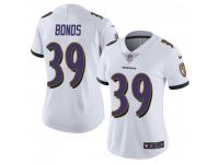 Limited Women's Terrell Bonds Baltimore Ravens Nike Vapor Untouchable Jersey - White