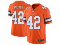 Limited Youth Casey Kreiter Denver Broncos Nike Color Rush Vapor Untouchable Jersey - Orange