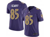 Limited Youth Charles Scarff Baltimore Ravens Nike Team Color Vapor Untouchable Jersey - Purple