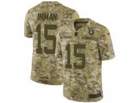 Limited Youth Dontrelle Inman Indianapolis Colts Nike 2018 Salute to Service Jersey - Camo