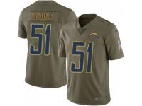 Limited Youth Emeke Egbule Los Angeles Chargers Nike 2017 Salute to Service Jersey - Green