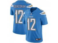 Limited Youth Josh Corcoran Los Angeles Chargers Nike Powder Vapor Untouchable Alternate Jersey - Blue