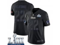 Limited Youth Obi Melifonwu New England Patriots Nike Super Bowl LIII Jersey - Black Impact Vapor Untouchable