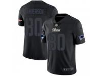 Limited Youth Stephen Anderson New England Patriots Nike Jersey - Black Impact Vapor Untouchable