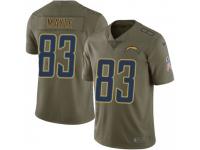 Limited Youth Vince Mayle Los Angeles Chargers Nike 2017 Salute to Service Jersey - Green