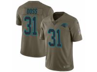 Lorenzo Doss Men's Carolina Panthers Nike 2017 Salute to Service Jersey - Limited Green