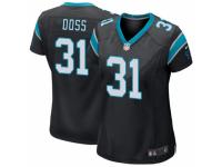 Lorenzo Doss Women's Carolina Panthers Nike Team Color Jersey - Game Black