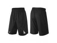 Los Angeles Dodgers Black Authentic Collection DRI-FIT Fly Shorts