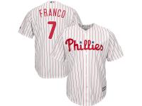 Maikel Franco Philadelphia Phillies Majestic Youth Official Cool Base Player Jersey - White