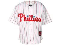 Majestic Philadelphia Phillies Preschool Replica Jersey - White Pinstripe