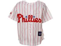 Majestic Philadelphia Phillies Toddler Replica Jersey - White Pinstripe