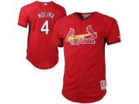 Majestic Yadier Molina St. Louis Cardinals Youth Cool Base Batting Practice Player Jersey - Red