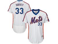 Matt Harvey New York Mets Majestic Alternate Flexbase Authentic Collection Player Jersey - White