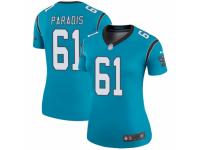 Matt Paradis Women's Carolina Panthers Nike Color Rush Jersey - Legend Vapor Untouchable Blue
