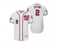 Men Adam Eaton Washington Nationals White 2019 World Series Champions Flex Base Jersey