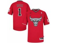 Men Adidas Chicago Bulls #1 Derrick Rose Swingman Red 2013 Christmas Day NBA Jersey