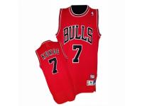 Men Adidas Chicago Bulls #7 Tony Kukoc Swingman Red Throwback NBA Jersey