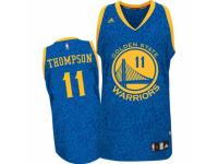 Men Adidas Golden State Warriors #11 Klay Thompson Swingman Blue Crazy Light NBA Jersey