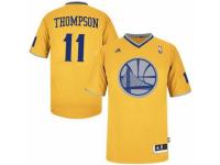 Men Adidas Golden State Warriors #11 Klay Thompson Swingman Gold 2013 Christmas Day NBA Jersey