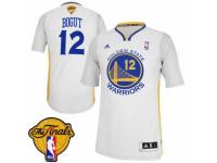 Men Adidas Golden State Warriors #12 Andrew Bogut Swingman White Alternate 2015 The Finals Patch NBA Jersey