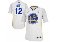 Men Adidas Golden State Warriors #12 Andrew Bogut Swingman White Alternate NBA Jersey