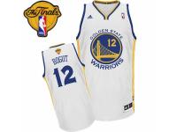 Men Adidas Golden State Warriors #12 Andrew Bogut Swingman White Home 2015 The Finals Patch NBA Jersey