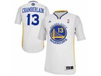 Men Adidas Golden State Warriors #13 Wilt Chamberlain Swingman White Alternate NBA Jersey