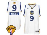 Men Adidas Golden State Warriors #9 Andre Iguodala Swingman White 2014-15 Christmas Day 2015 The Finals Patch NBA Jersey