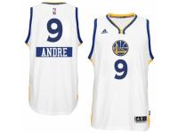 Men Adidas Golden State Warriors #9 Andre Iguodala Swingman White 2014-15 Christmas Day NBA Jersey