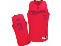 Men Adidas Los Angeles Clippers #3 Chris Paul Swingman Red Big Color Fashion NBA Jersey