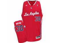 Men Adidas Los Angeles Clippers #30 C.J. Wilcox Swingman Red Road NBA Jersey