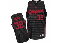 Men Adidas Los Angeles Clippers #32 Blake Griffin Swingman Black-Grey Groove NBA Jersey