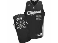 Men Adidas Los Angeles Clippers #32 Blake Griffin Swingman Black Shadow NBA Jersey