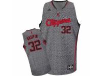 Men Adidas Los Angeles Clippers #32 Blake Griffin Swingman Grey Static Fashion NBA Jersey