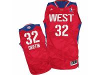 Men Adidas Los Angeles Clippers #32 Blake Griffin Swingman Red 2013 All Star NBA Jersey